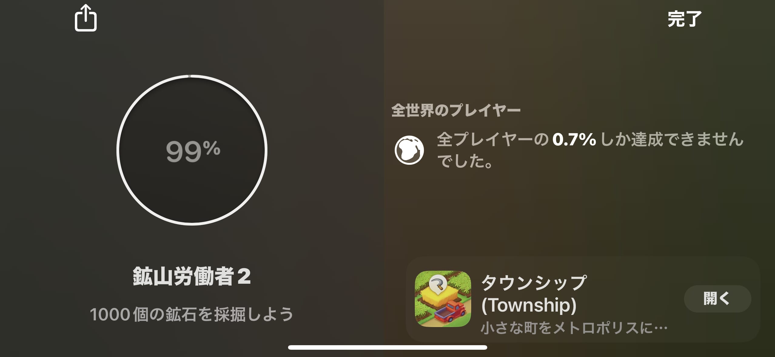 「タウンシップ」新たな功績者